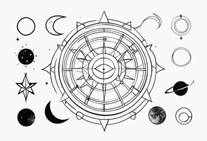 Astrological Sign tattoo idea