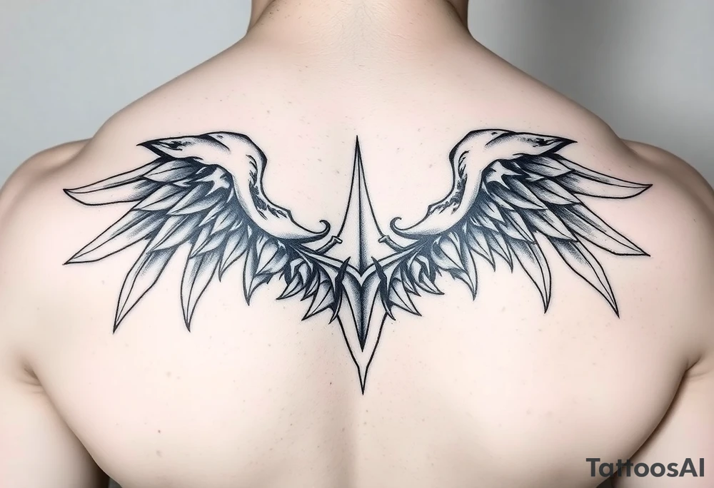 Бесконечность в сердце tattoo idea