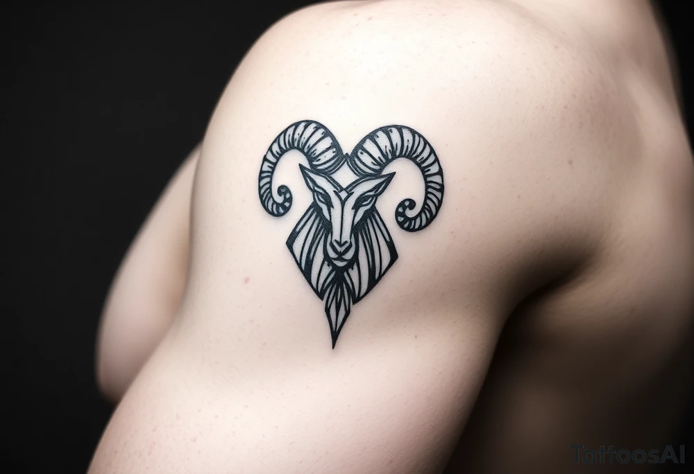 Aries tattoo idea