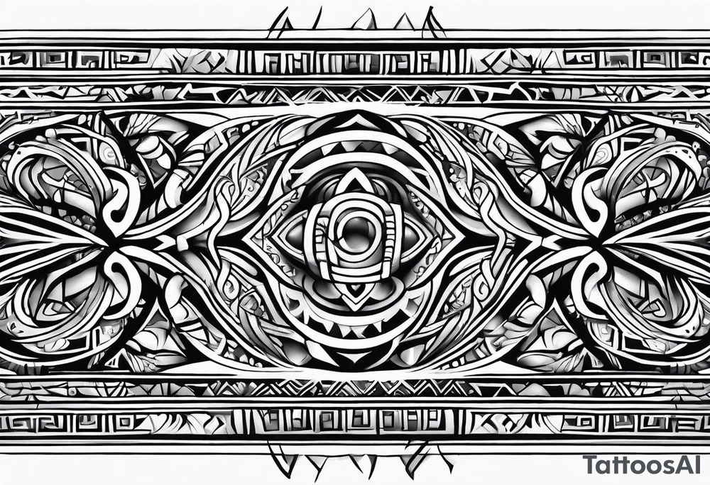 Tribal band tattoo idea
