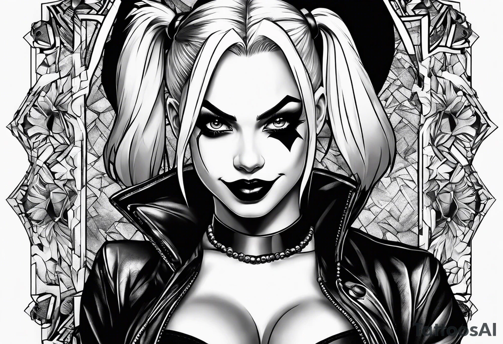 Harley Quinn tattoo idea