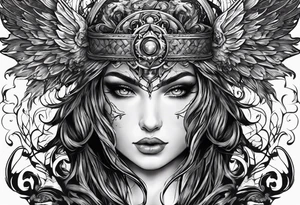 Angel Vs Demon for my soul tattoo idea
