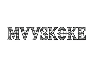 The word “MVSKOKE” shaded with Pendleton print tattoo idea