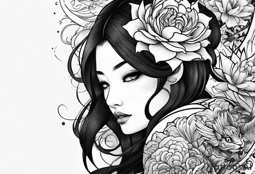 irezumi sleeve tattoo idea