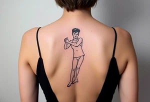 Rick Astley's  Dance Pose tattoo idea