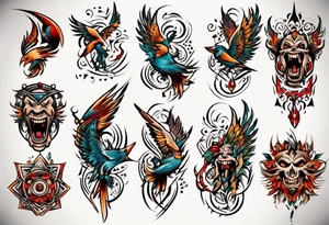 Singing tattoo idea