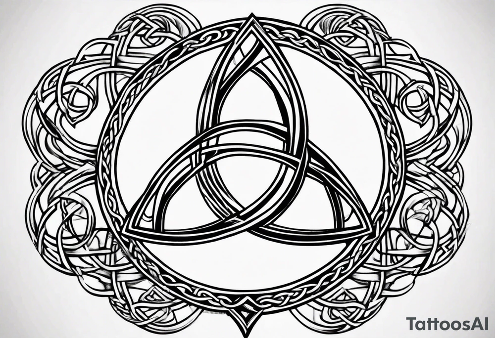 triquetra celtic tattoo idea