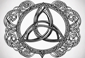 triquetra celtic tattoo idea