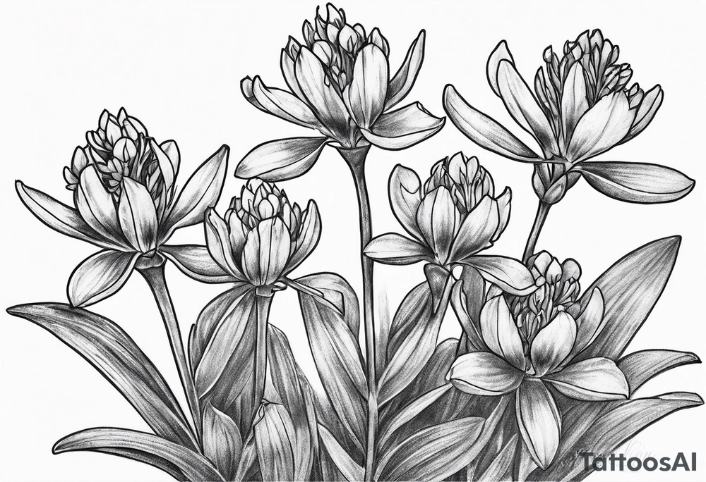Bluebonnets tattoo idea