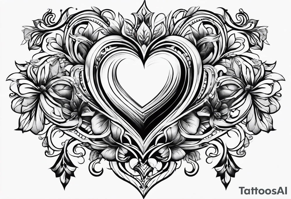 heart tattoo idea