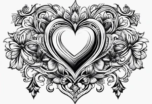 heart tattoo idea