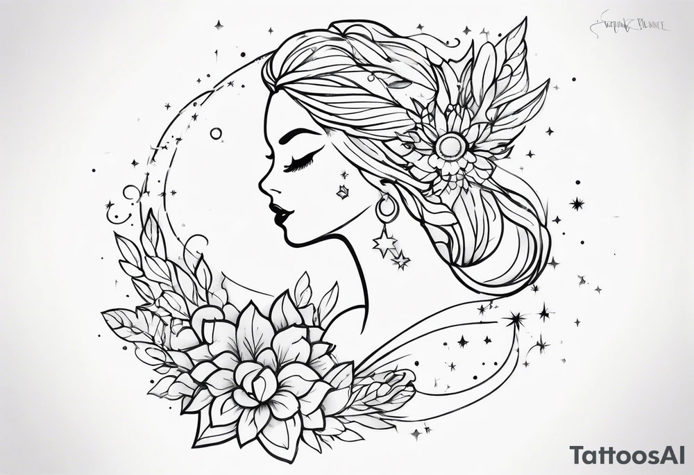 Sparkles tattoo idea