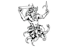 Greek mythology tattoo idea