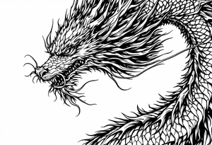dragon tattoo idea