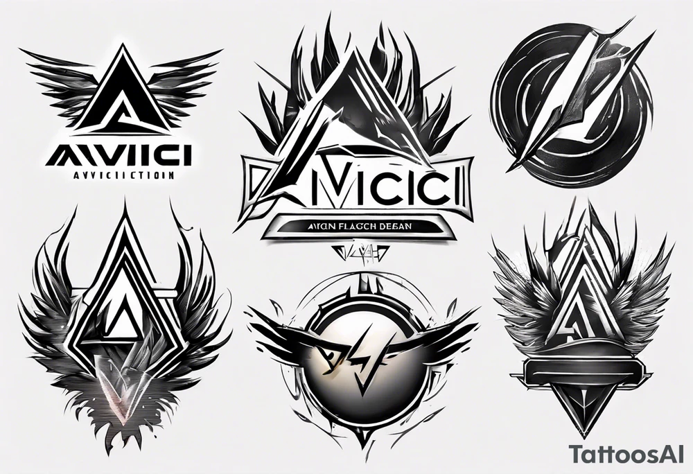 Avicii logo tattoo idea