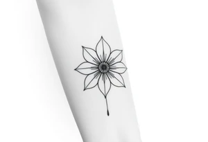 flor de mandala com borboleta tatuagem no braço tattoo idea