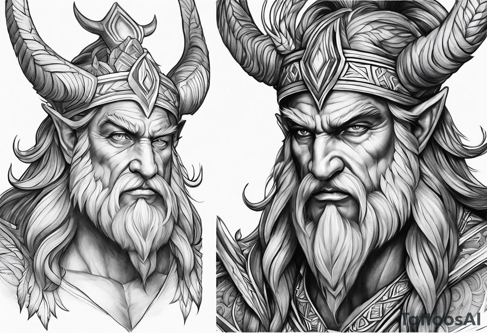 malfurion tattoo idea