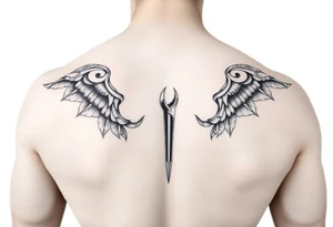 Naked lady tattoo idea