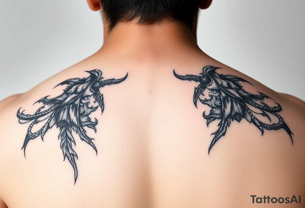 father time tattoo idea