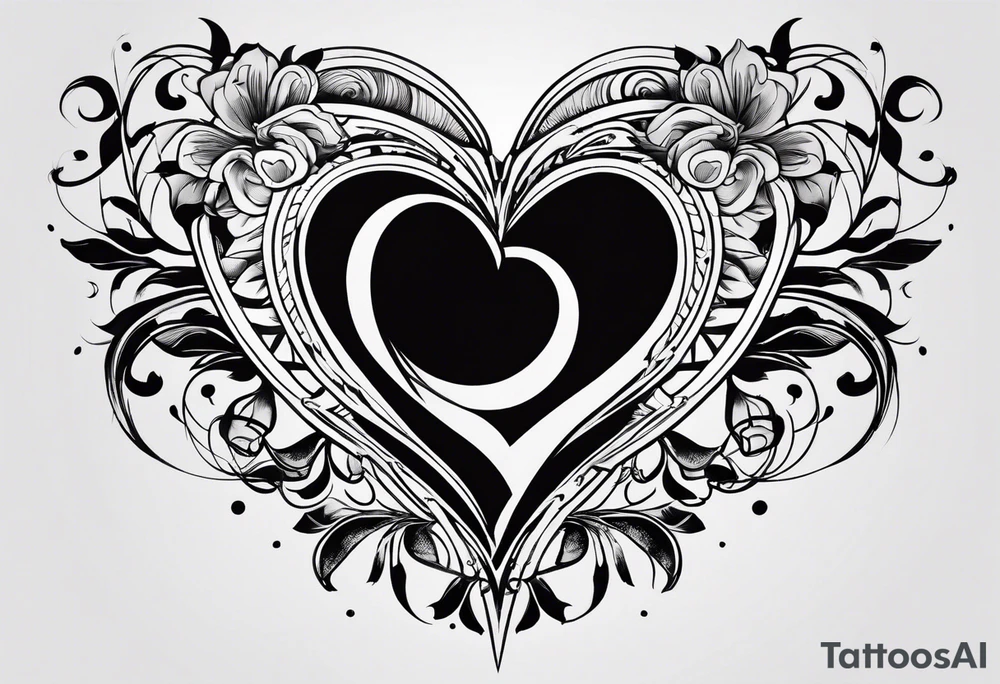 heart tattoo tattoo idea