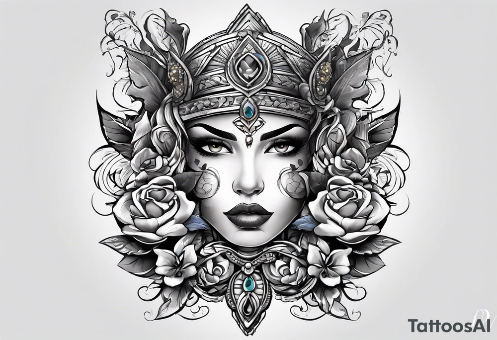 Kevin, pieces, Puerto Rico tattoo idea