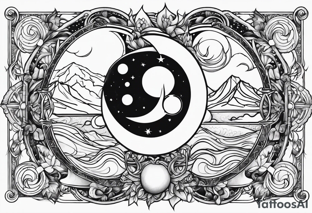 Taurus sun Aquarius moon Scorpio rising tattoo idea