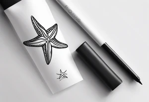 Starfish wrist wrap around tattoo idea