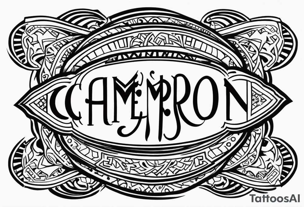 Cameroon tattoo idea