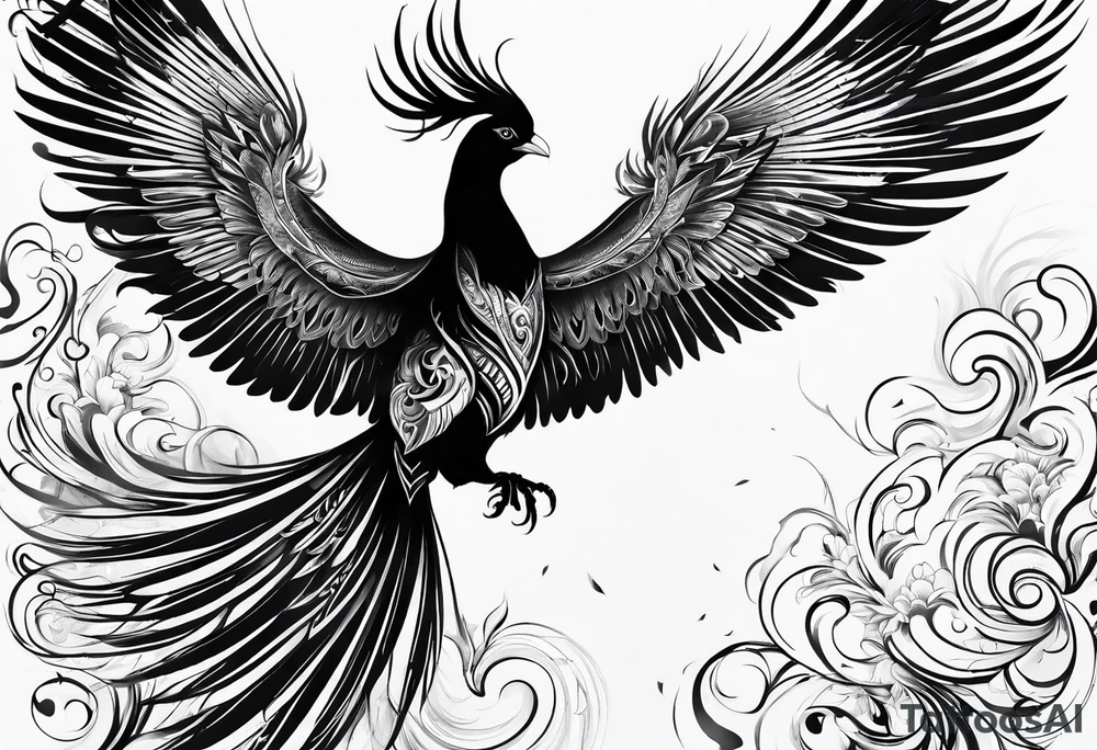 little pheonix tattoo idea