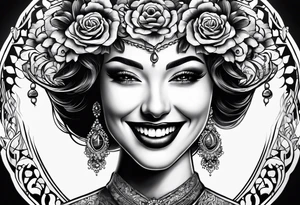 smile tattoo idea