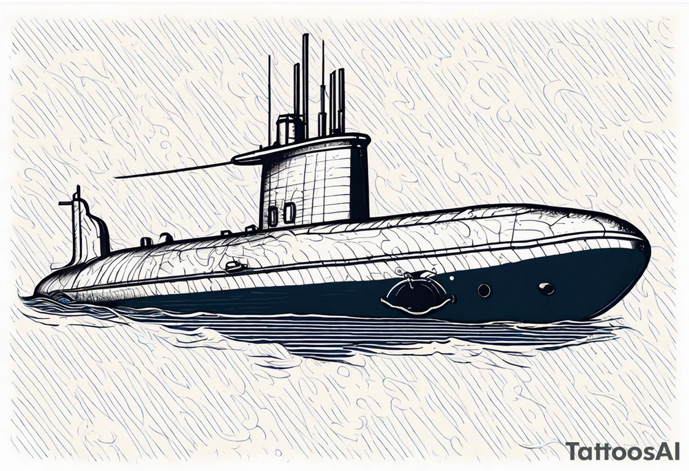 US NAVY SUBMARINE tattoo idea
