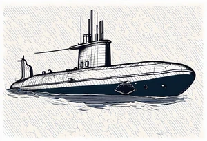 US NAVY SUBMARINE tattoo idea