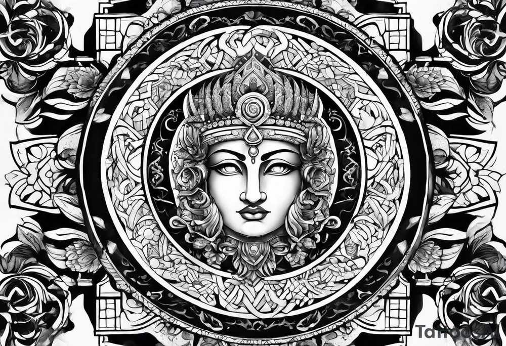 Stoic symbols tattoo idea