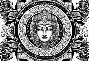 Stoic symbols tattoo idea