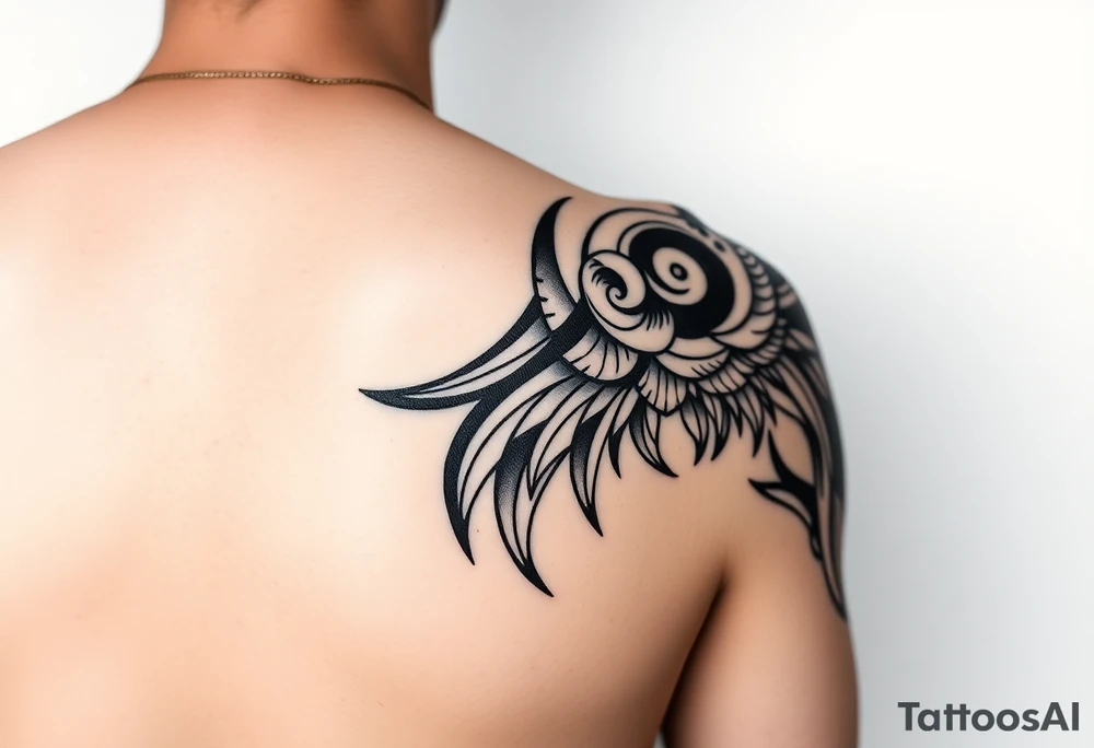 arawak indo tribe tribal tattoo inspired half right arm sleeve tattoo idea