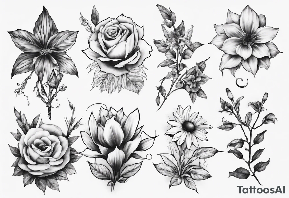 Garden tattoo idea
