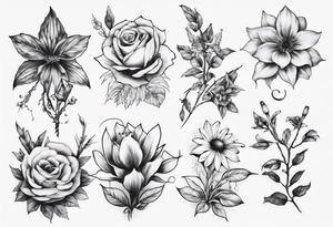 Garden tattoo idea