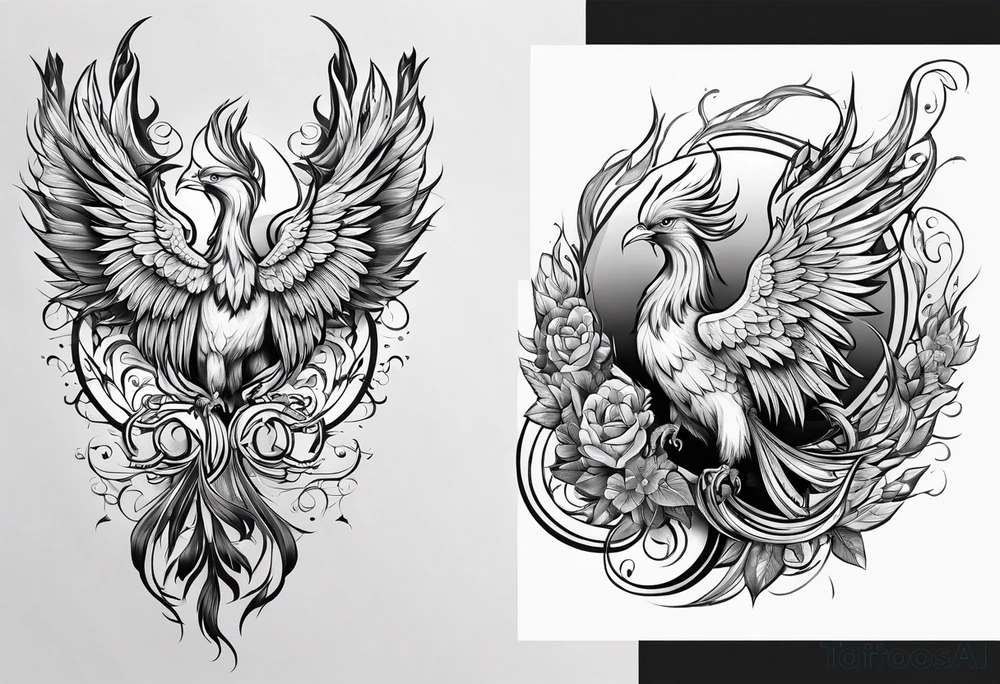 Pheonix tattoo idea
