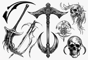 scythe tattoo idea