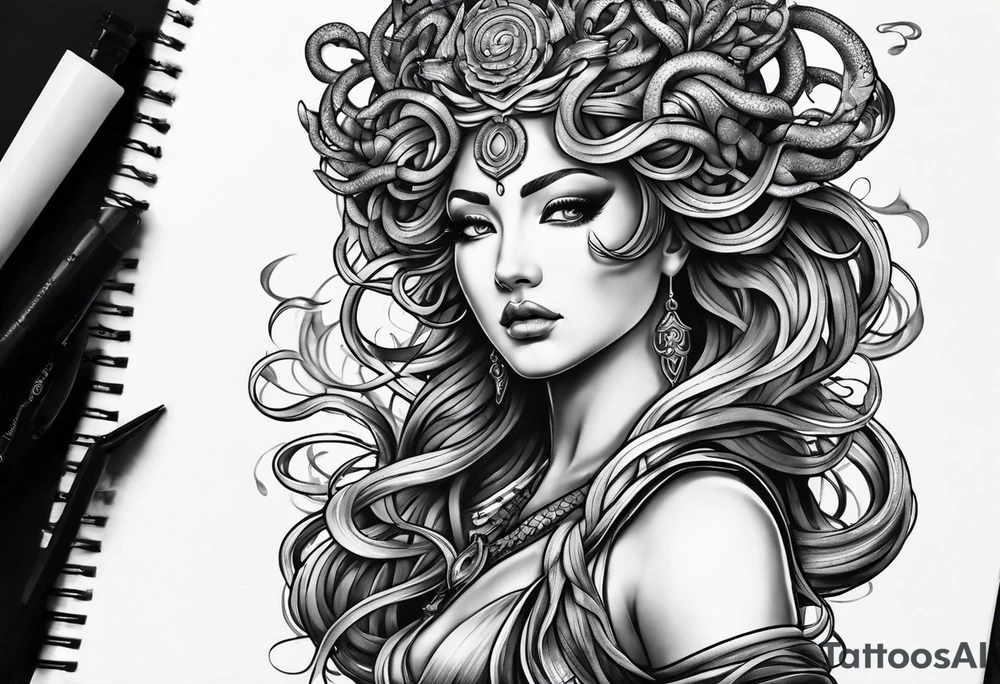 medusa tattoo idea