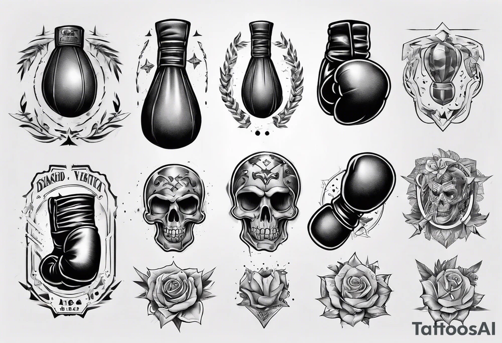 boxing tattoo idea
