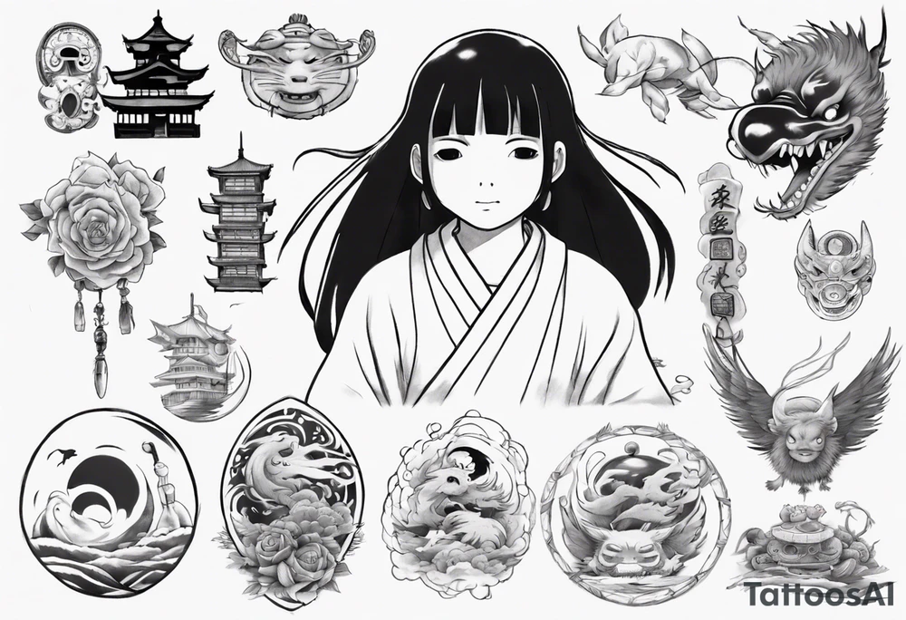 Spirited away tattoo idea