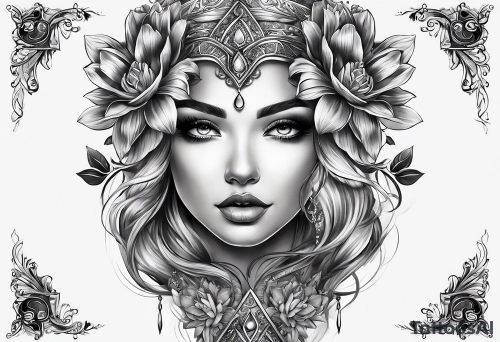 full sleeve tattoo from hand to shoulder sketch tattoo idea