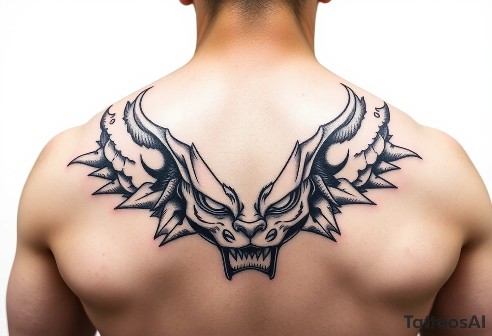 japanese filler tattoo idea