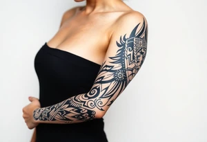 shaman mystical tattoo idea