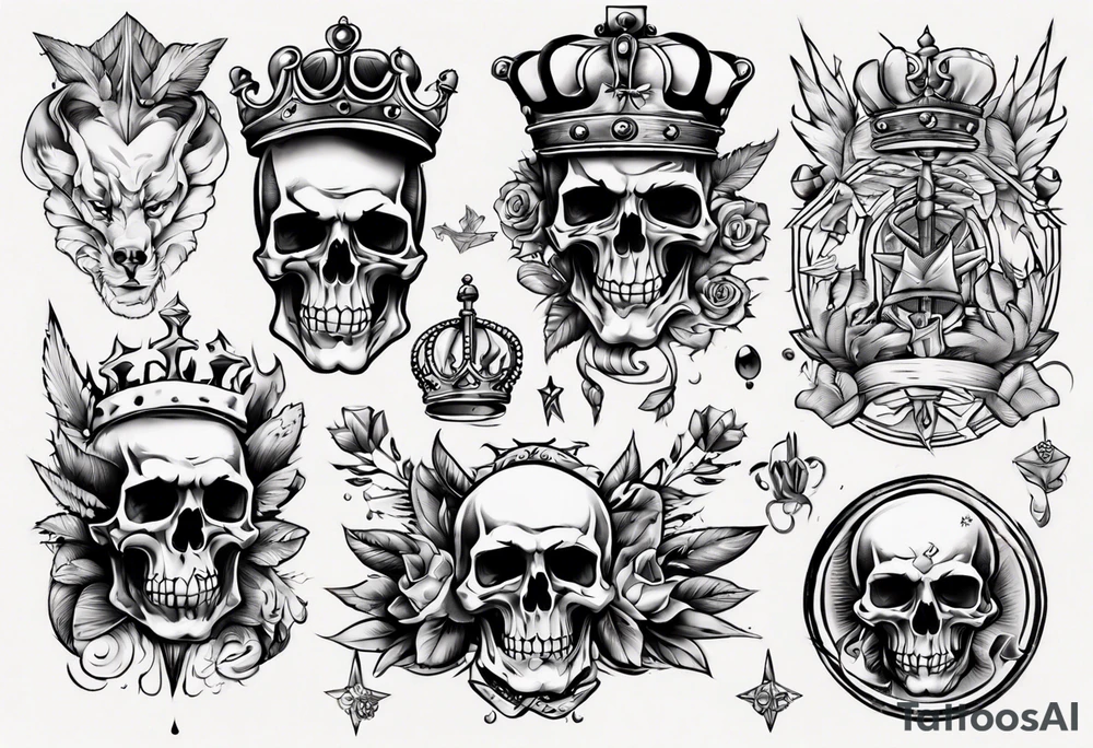 royalty tattoo idea