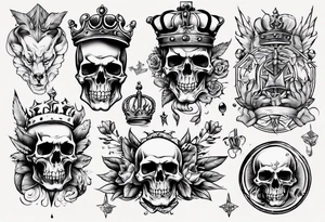 royalty tattoo idea