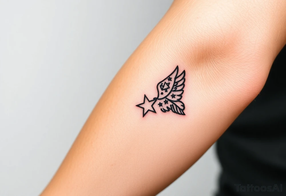 Patriotic, American tattoo idea
