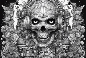 Love, Death & Robots tattoo idea