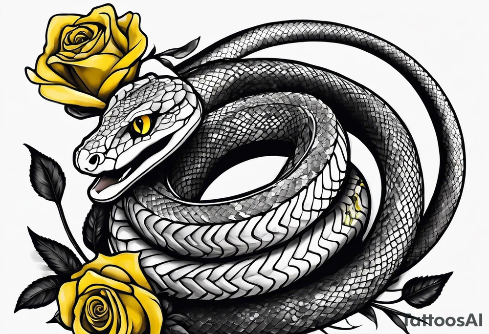 snake wrapped around a sword with a yellow rose tattoo idea snake wrapped around a sword with a yellow rose tattoo idea